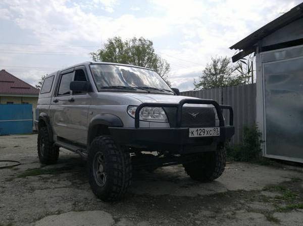 Дополнительное оборудование на УАЗ Патриот - фото