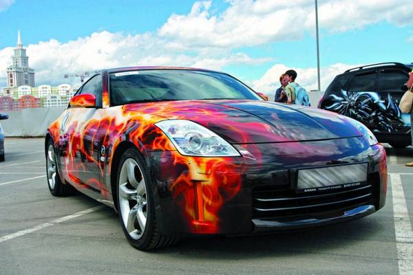 Эксклюзивная покраска автомобиля: выделяем свой автомобиль с фото