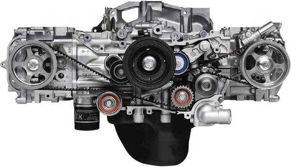 Subaru хочет отказаться от выпуска двигателей v6 с фото