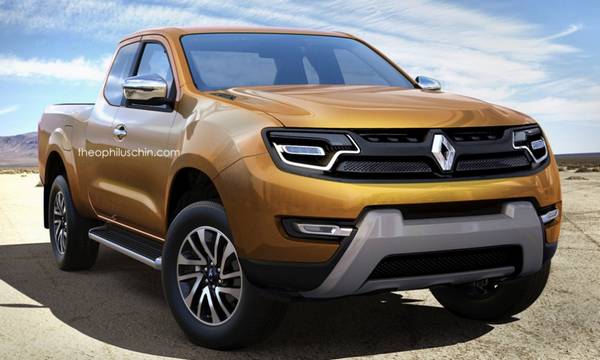 Пикап от Renault в новом облике - фото