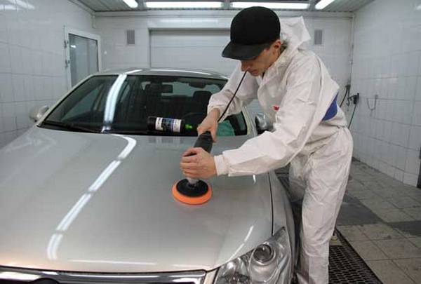 Блеск лакокрасочного покрытия автомобиля и технологии полировки с фото